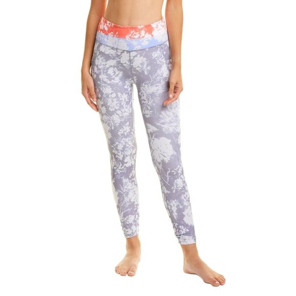 NWOT Free People Print Wave Rider Leggings 3 Pockets Size Large - Picture 1 of 12